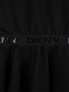 Abito per bambina  Dkny Kids nero a trapezio D62627 09B DKNY KIDS 