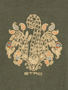 Maglione per bambino Etro Kids verde con design lavorato a maglia GZ9A20 Z4117 817 ETRO KIDS 