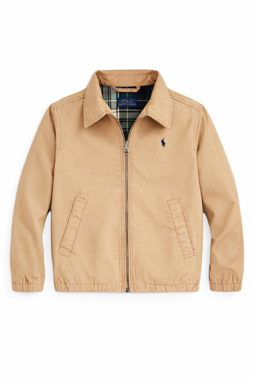 Giubbino Bayport per bambino Polo Ralph Lauren Kids beige con colletto classico 322934661 001 Ralph Lauren kids 