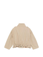 Giubbino per bambina Pinko Kids beige con tasche frontali KFGB0180CE023 0025 PINKO KIDS 