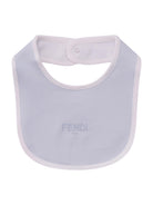Set tre pezzi per neonato Fendi Kids azzurro con stampa Cavallino Fendi BUK160 8RA F19J4 FENDI KIDS 