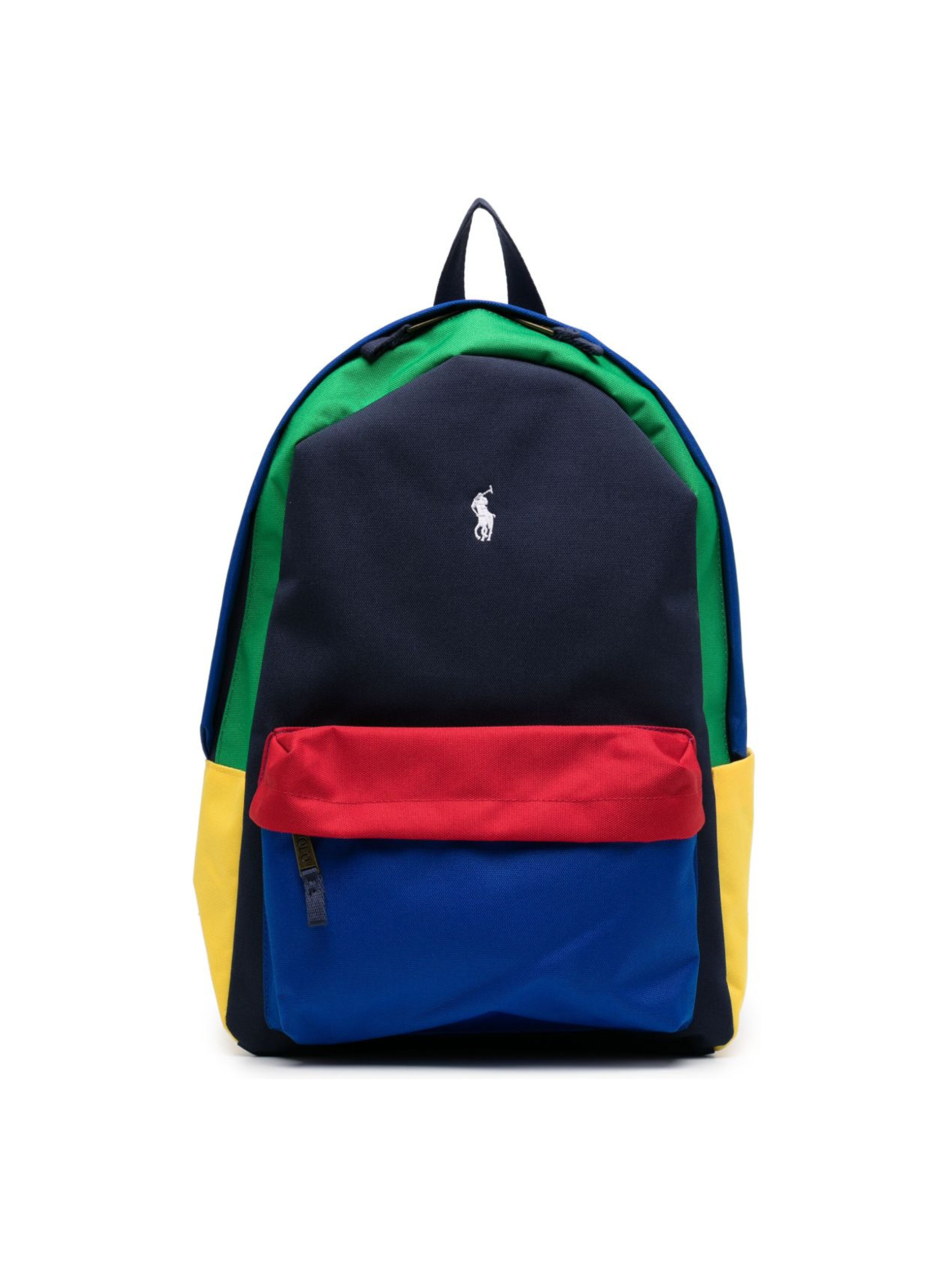 Zaino per bambino Polo Ralph Lauren Kids blu con design color-block Polo Pony 9AR047 E69 Ralph Lauren kids 