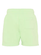 Shorts per bambino Casablanca Kids verde con stampa logo KSP26JTR26601 INNOCENCE TRIANGLE CASABLANCA KIDS 