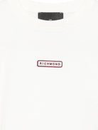 T-shirt per bambina John Richmond Kids bianca con logo sul davanti RGA26143TS OFF-WHITE JOHN RICHMOND KIDS 