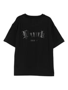 T-shirt per bambino John Richmond Junior nero con logo RBA25025TS BLACK JOHN RICHMOND JUNIOR 