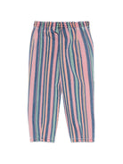 Pantaloni per bambina Konges Sløjd multicolore con design a righe KS104970 STRIPE KONGES SLOJD KIDS 
