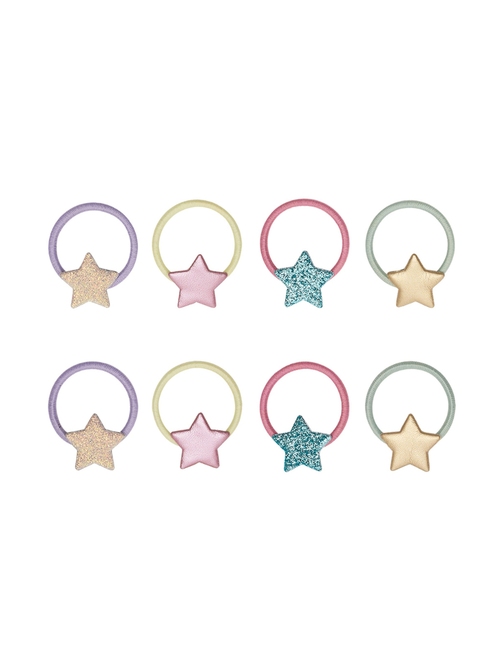 Set di otto mini ponies per bambina Mimi & Lula multicolore con design stella 182008-23 STELLINA MIMI & LULA KIDS 
