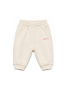 Pantaloni sportivi per neonato Versace Kids beige con dettaglio logo 10251531A18127 2YE00 VERSACE KIDS 