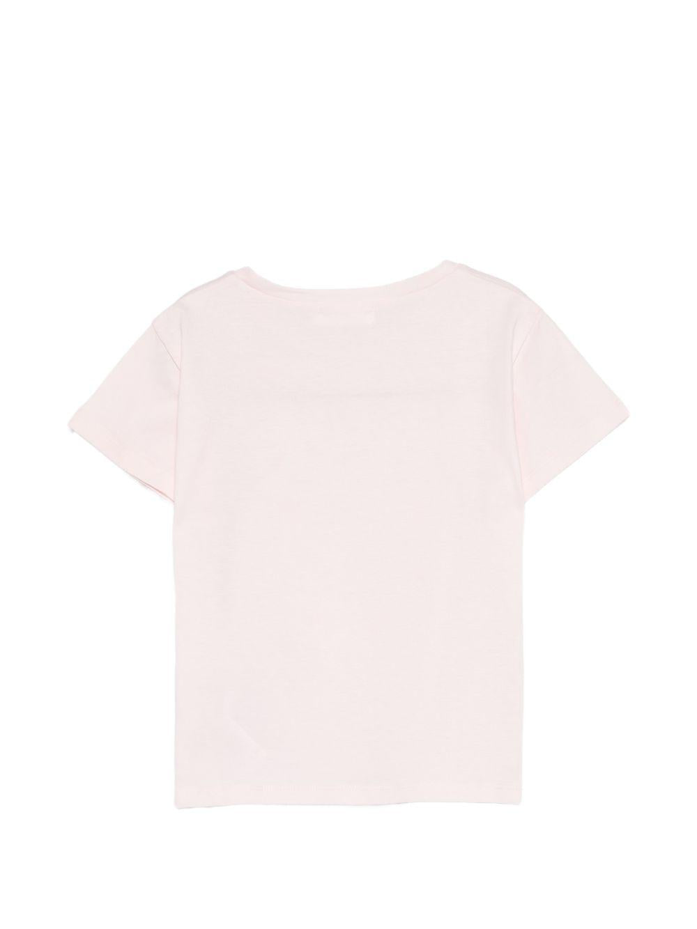 T-shirt per bambina Billieblush rosa con stampa grafica U22167 44L BILLIEBLUSH 