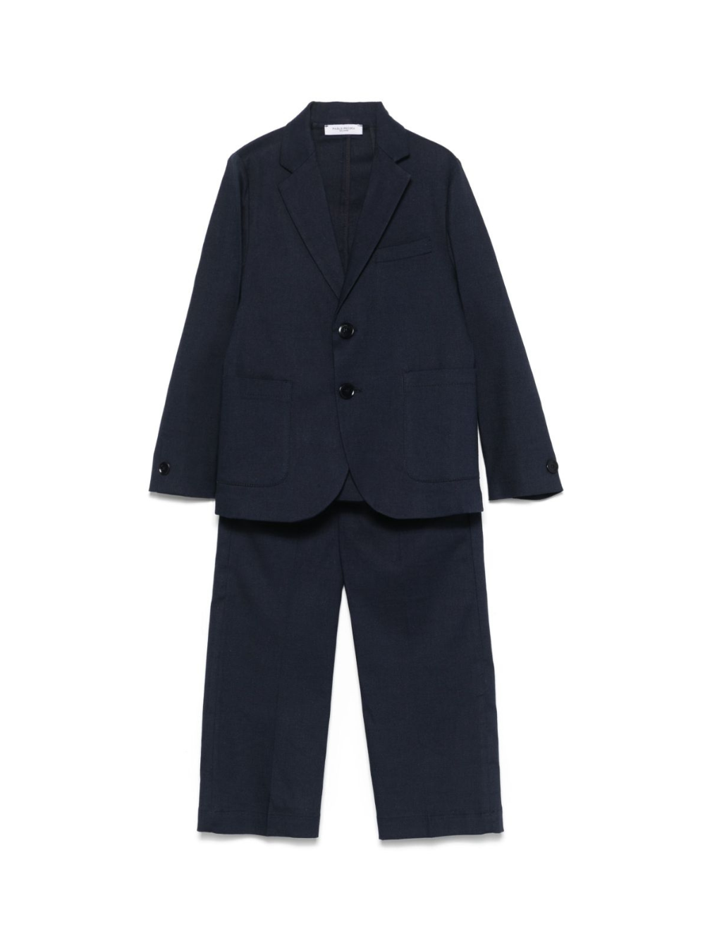 Completo per bambino Paolo Pecora Kids blu in twill con giacca monopetto PP3923 BLU PAOLO PECORA KIDS 