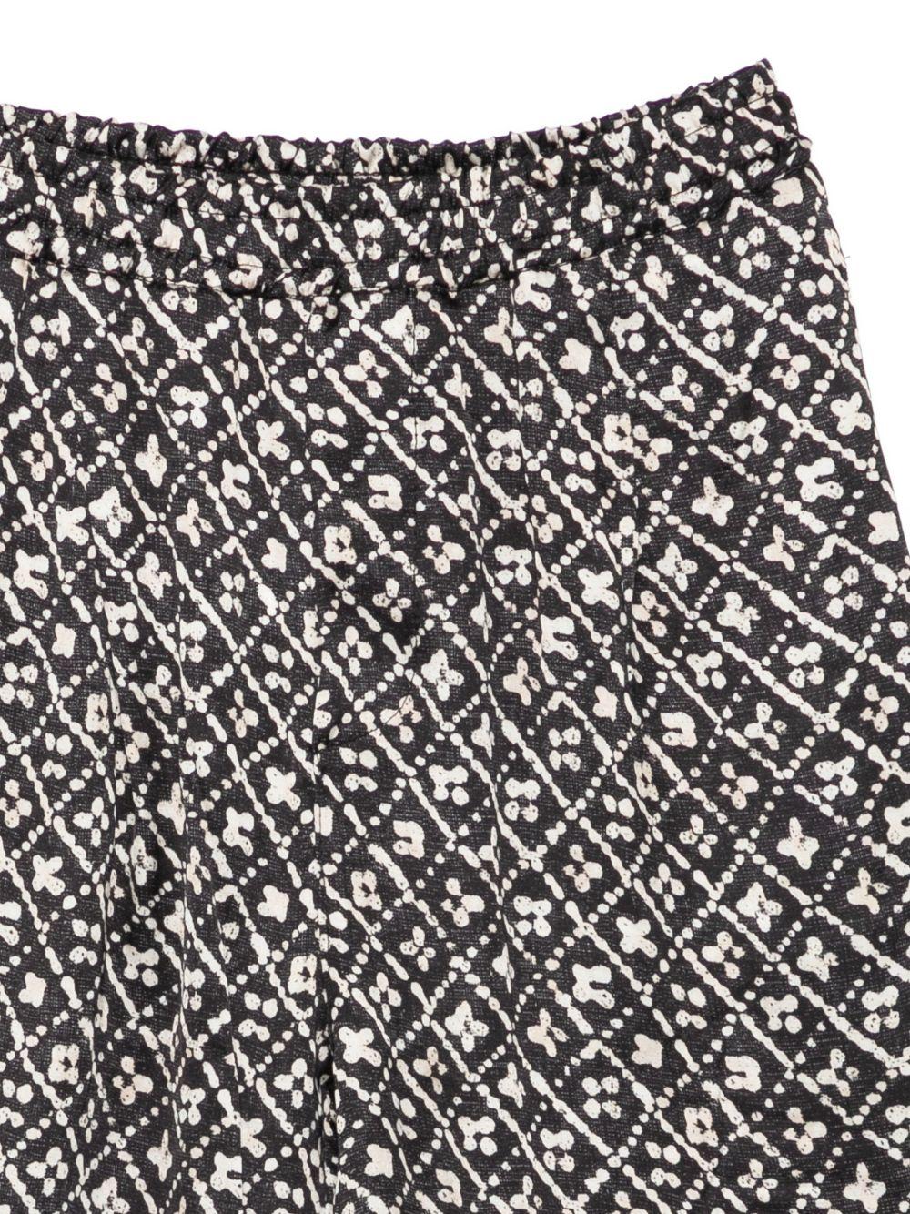 Shorts per bambino Paolo Pecora Kids nera a fantasia PP4293 NERO PAOLO PECORA KIDS 