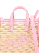 Borsa Vivian Micro MC2 Saint Barth beige con bordo a contrasto VIMS001 00415L MC2 ST. BARTH KIDS 