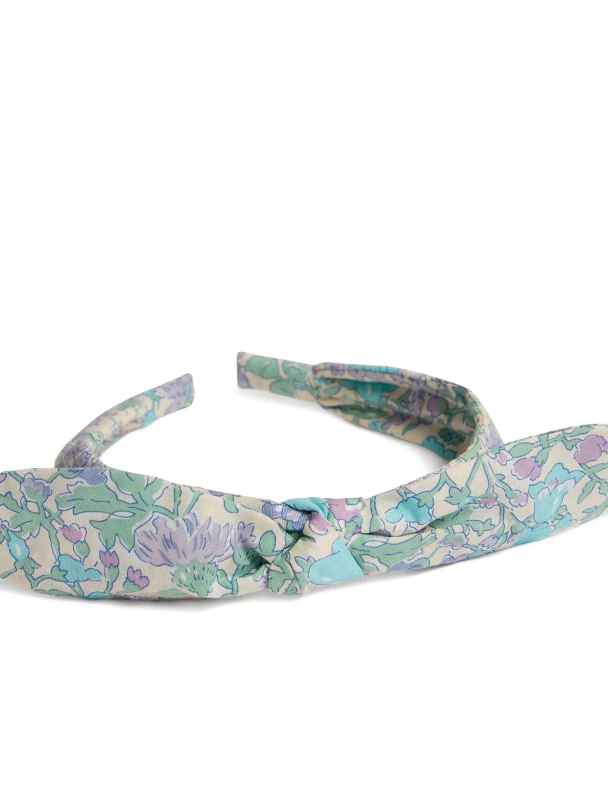 Cerchietto per bambina Bonpoint viola con stampa a fiori C06GHAW00005 556 BONPOINT KIDS 
