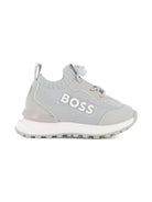 Sneakers per bambino Boss Kids grigie con dettaglio logo J52828 01F BOSS KIDS 
