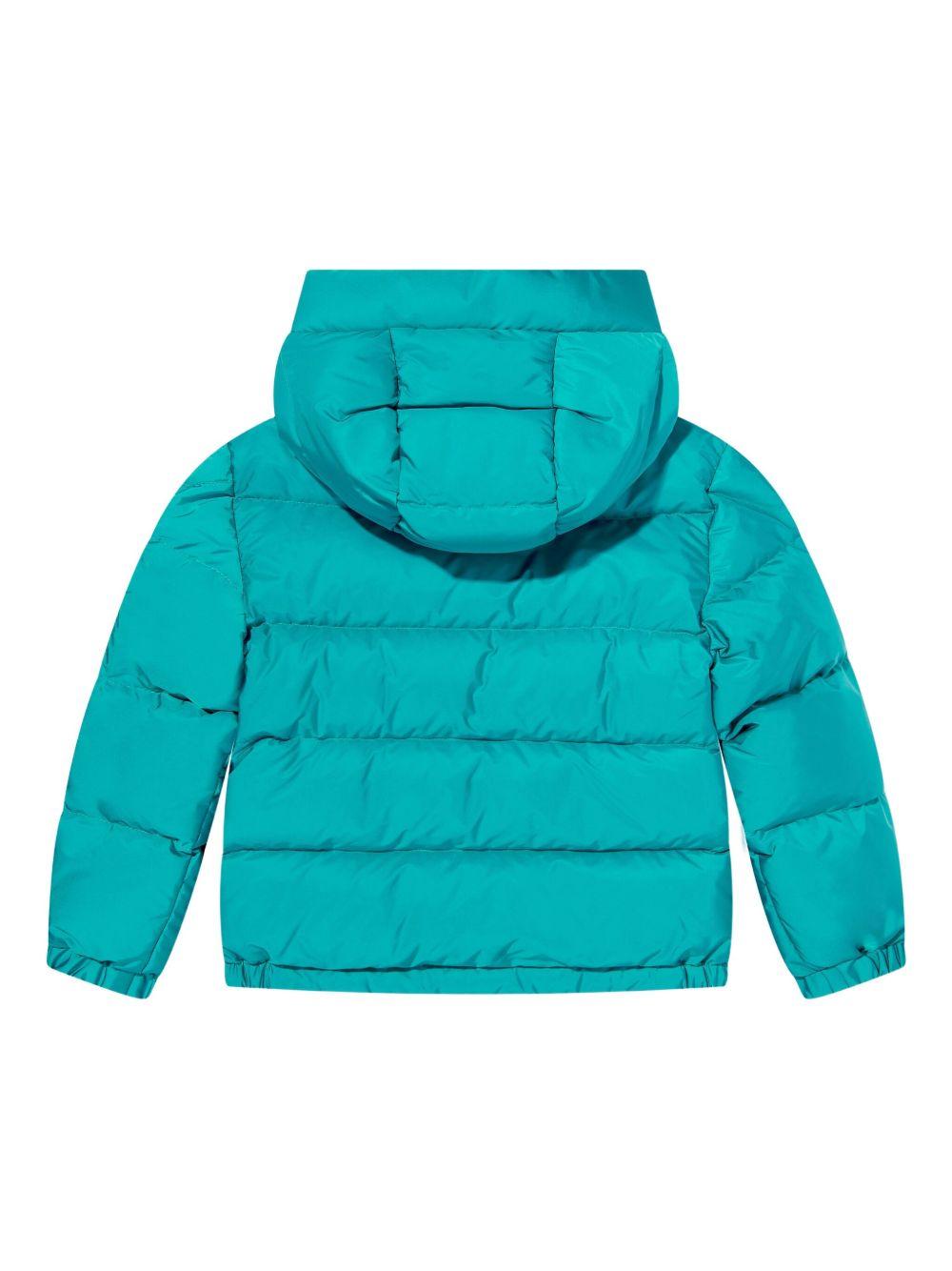 Giubbino Eranu per bambino Moncler Enfant blu con design trapuntato K29541A0008153A5E 860 MONCLER ENFANT 