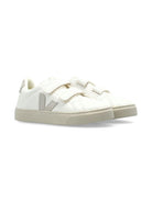 Sneakers per bambini Veja Kids bianche con applicazione con logo SV0520642 EXTRA WHITE NATURAL VEJA KIDS 