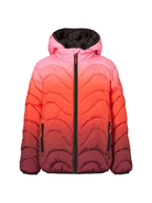 Giubbino Hao per bambina Molo rosso con cappuccio rimovibile 5W25M335 4945 MOLO 