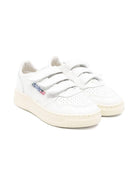 Sneakers per bambini Autry Kids bianco in pelle Medalist KILK FF03 AuTRY KIDS 