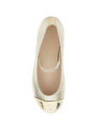 Ballerine per bambina Emporio Armani Kids oro con cinturino EG000807 AF24125 U2217 EMPORIO ARMANI KIDS 