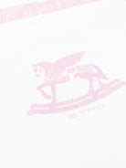Coperta per neonata ETRO KIDS Pegaso bianco con stampa paisley GY0520 Z3672 102RS ETRO KIDS 