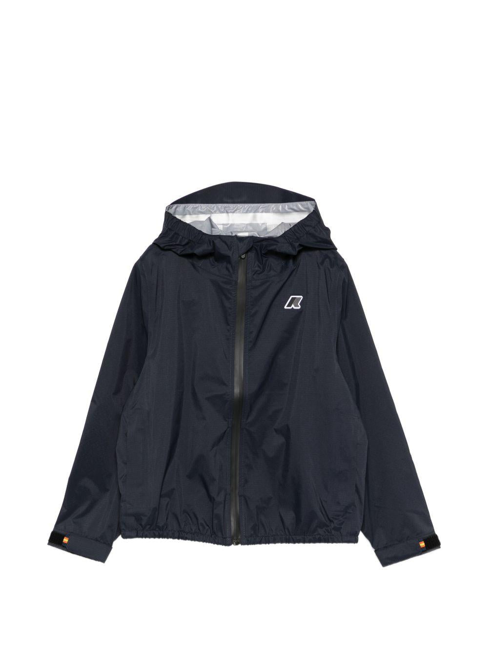 Giubbino per bambino K-Way Kids blu con cerniera K41345W K89 K-WAY KIDS 