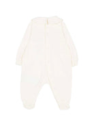 Tutina e bavaglino per neonati Moschino Kids bianchi con motivo Teddy Bear MDY01CLDA63 10063 MOSCHINO KIDS 