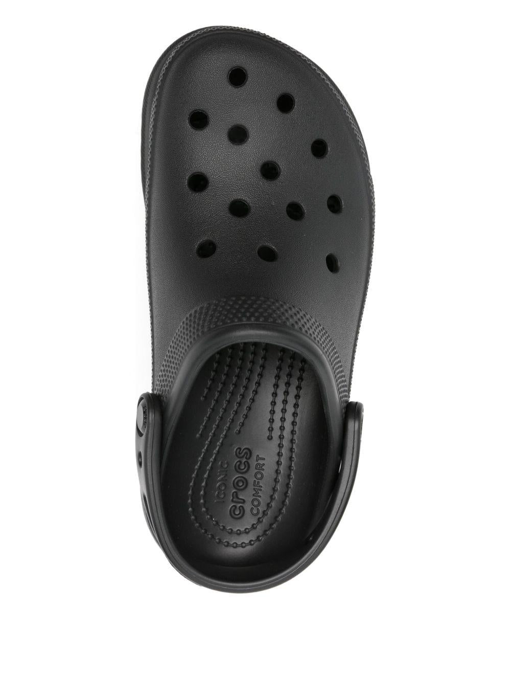 Sandali per donna Crocs neri con plateau Bae 206302 BLK CROCS KIDS 