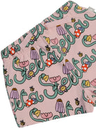 Bermuda per bambina Stella McCartney Kids  rosa con stampa grafica all-over TY6039 Z3581 51RMC STELLA McCARTNEY KIDS 