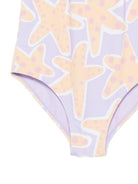 Costume per bambina Stella McCartney Kids multicolore con stampa grafica stelle marine all-over TYCA69 Z3514 539MC STELLA McCARTNEY KIDS 