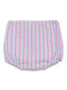 Pantaloncini per neonata Mariella Ferrari azzurro a righe PLE5 024 MARIELLA FERRARI 