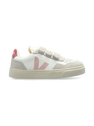 Sneakers per bambini Veja Kids bianche con dettagli a contrasto SX2020636 V-90 EXTRA WHITE PETALE VEJA KIDS 