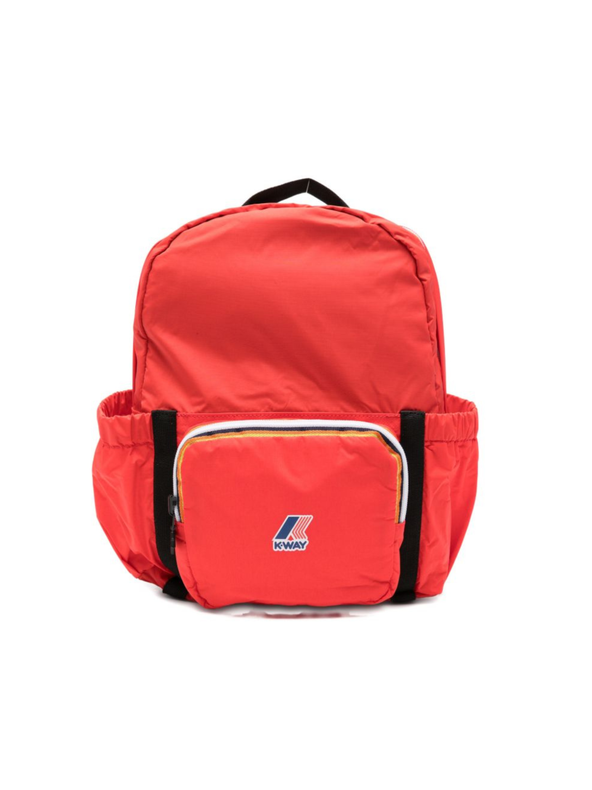 Zaino per bambini Le Vrai 4.0 K-Way Kids blu rosso con zip e patta con logo K81421W B04 K-WAY KIDS 