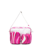 Borsa fasciatoio per neonata Pucci Junior fucsia con stampa grafica PY0088 N0409 570BC EMILIO PUCCI KIDS 