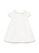 Abito per neonata Versace Kids bianco con chiusura posteriore con bottone 10179411A12838 2W110 VERSACE KIDS 