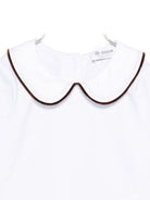 Blusa per neonati Jesurum Baby bianca con colletto alla Peter Pan CITRINO VAR.4105 JESURUM 