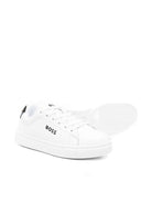 Sneakers per bambino Boss Kids bianche con logo sulla linguetta J53248 10P BOSS KIDS 