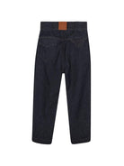 Jeans per bambino Lanvin Enfant in denim con cuciture a contrasto N30420 Z28 LANVIN KIDS 