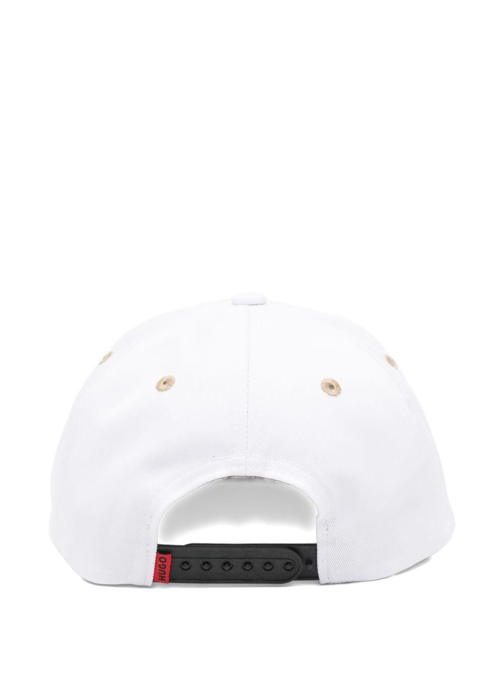 Cappello per bambino Hugo Kids beige con logo ricamato G01164 10P Hugo KIDS 