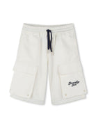 Shorts per bambino Givenchy Kids beige con coulisse elasticizzata H30722 21K GIVENCHY KIDS 