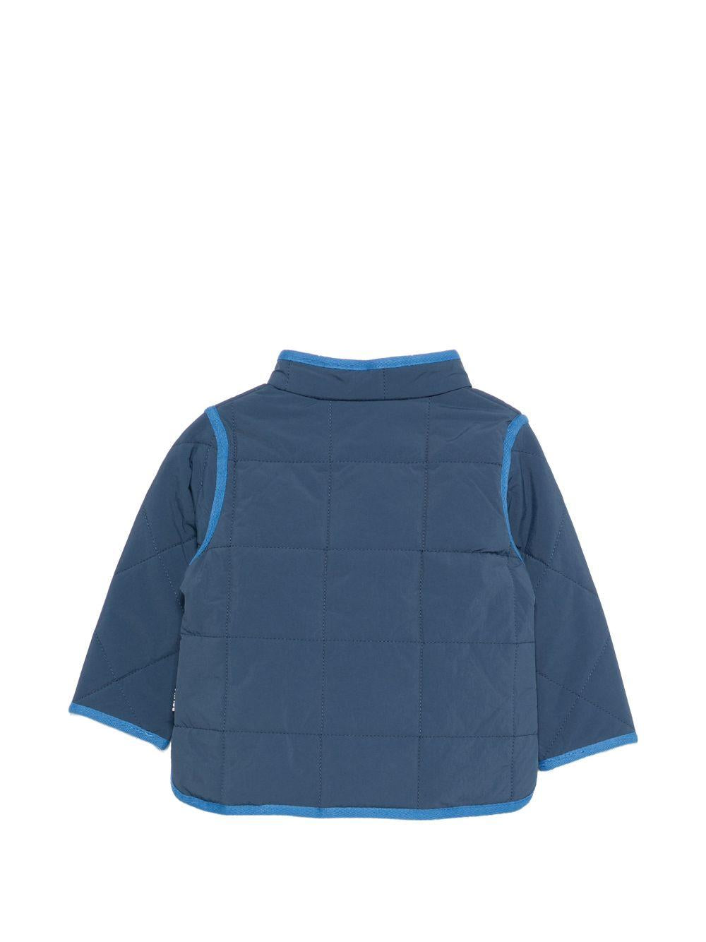 Piumino Harrie per neonato Molo blu con design trapuntato 5S26M311 5618 MOLO KIDS 
