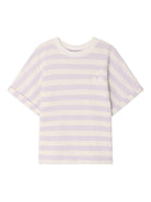 T-shirt Farah per bambina Bonpoint multicolor con design a righe C06GTSK00001 257A BONPOINT KIDS 