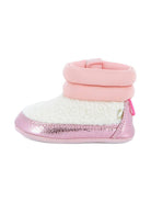Stivali per neonata Billieblush rosa con bordo metallizzato U21482 Z41 BILLIEBLUSH 