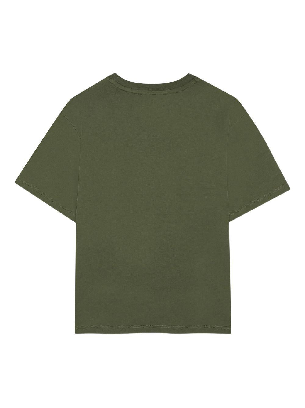 T-shirt per bambino Kenzo Kids verde con stampa sul davanti K61803 64B KENZO KIDS 