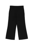 Pantaloni per bambina Off-White Kids neri con dettaglio logo 44GCA00CS26F001 001 OFF WHITE KIDS 