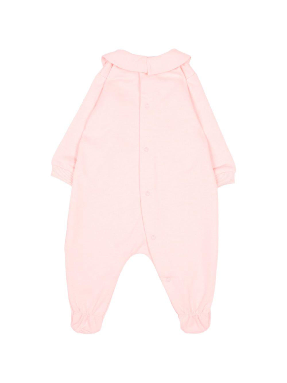 Tutina per neonata Moschino Kids rosa con stampa Teddy Bear MUY09OLCA40 50209 MOSCHINO KIDS 