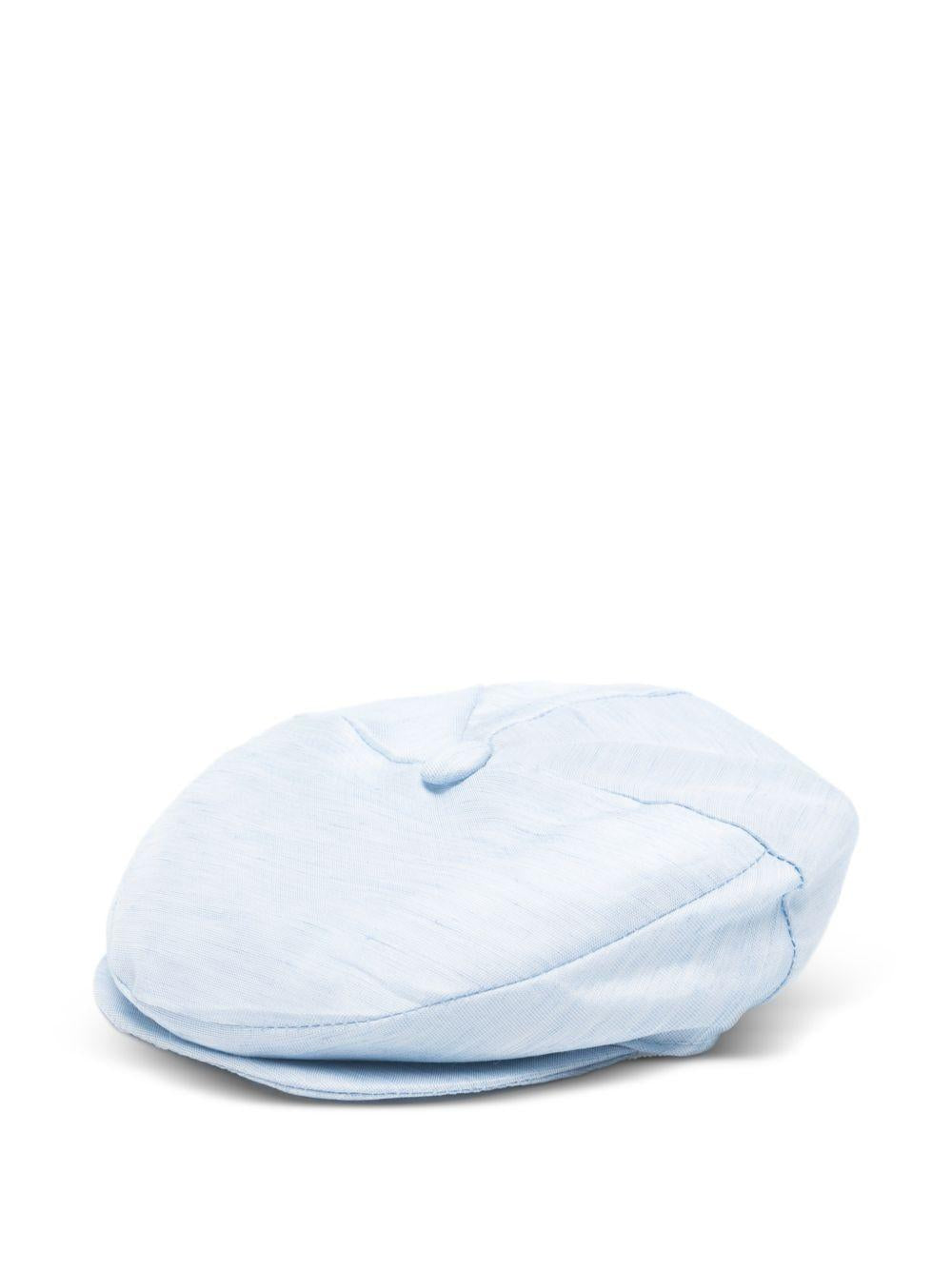 Cappello per neonato  Colorichiari azzurro con dettaglio con bottoni MN928412 4884 53 COLORICHIARI KIDS 