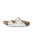 Ciabatte per bambina Birkenstock Kids Arizona bianche con doppia chiusura con fibbia 1029456 PEARL BIRKENSTOCK KIDS 