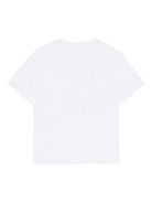 T-shirt per bambino Kenzo kids bianca con logo K61699 117 KENZO KIDS 
