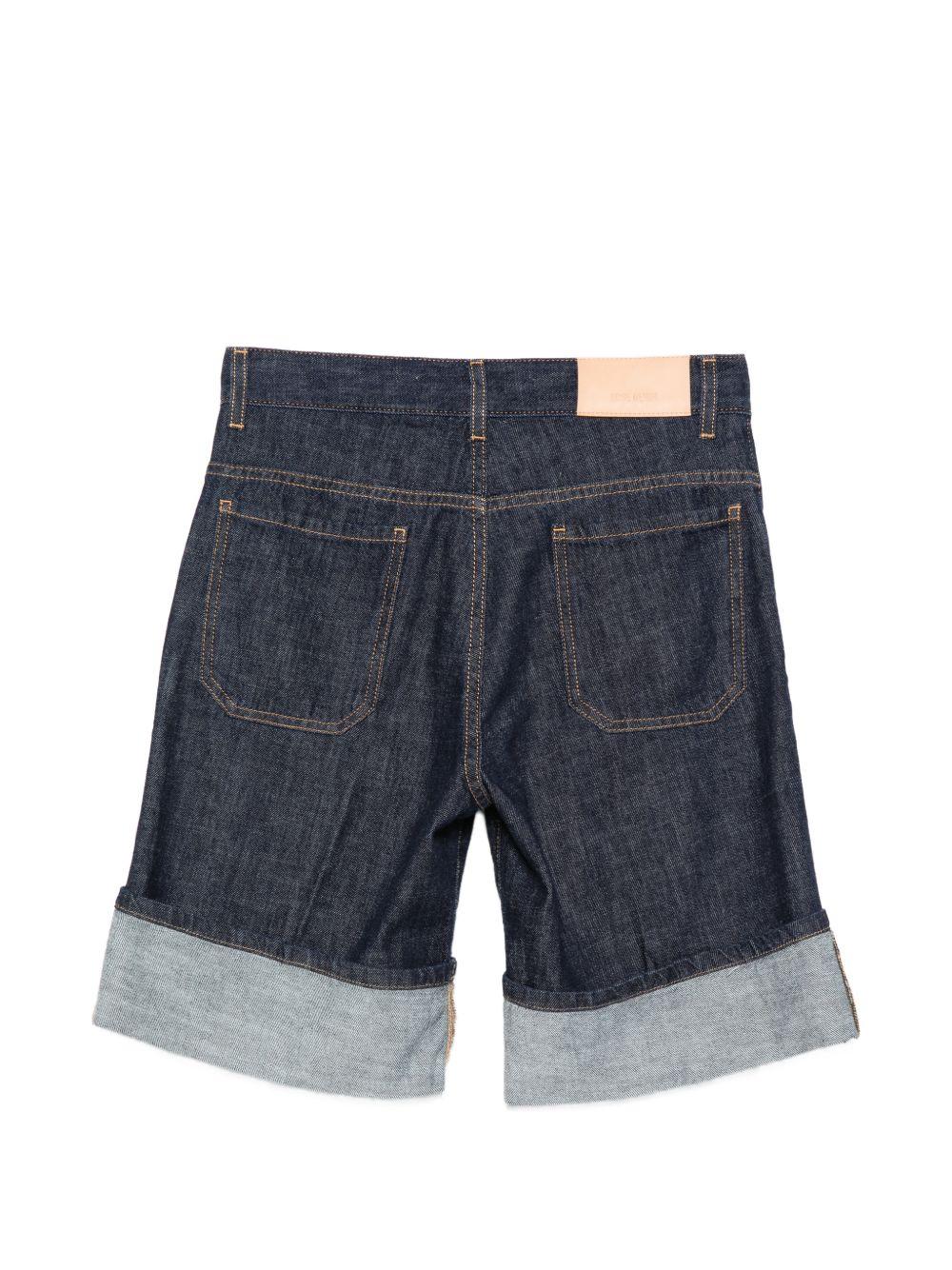 Shorts per donna Merci x Rose denim con design a cinque tasche TILDA26PE UNICO ROSE 