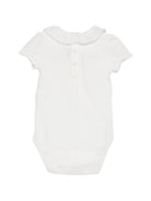 Body per neonata Tartine & Chocolat bianco con colletto arricciato CC11081 13 TArtine & Chocolat KIDS 